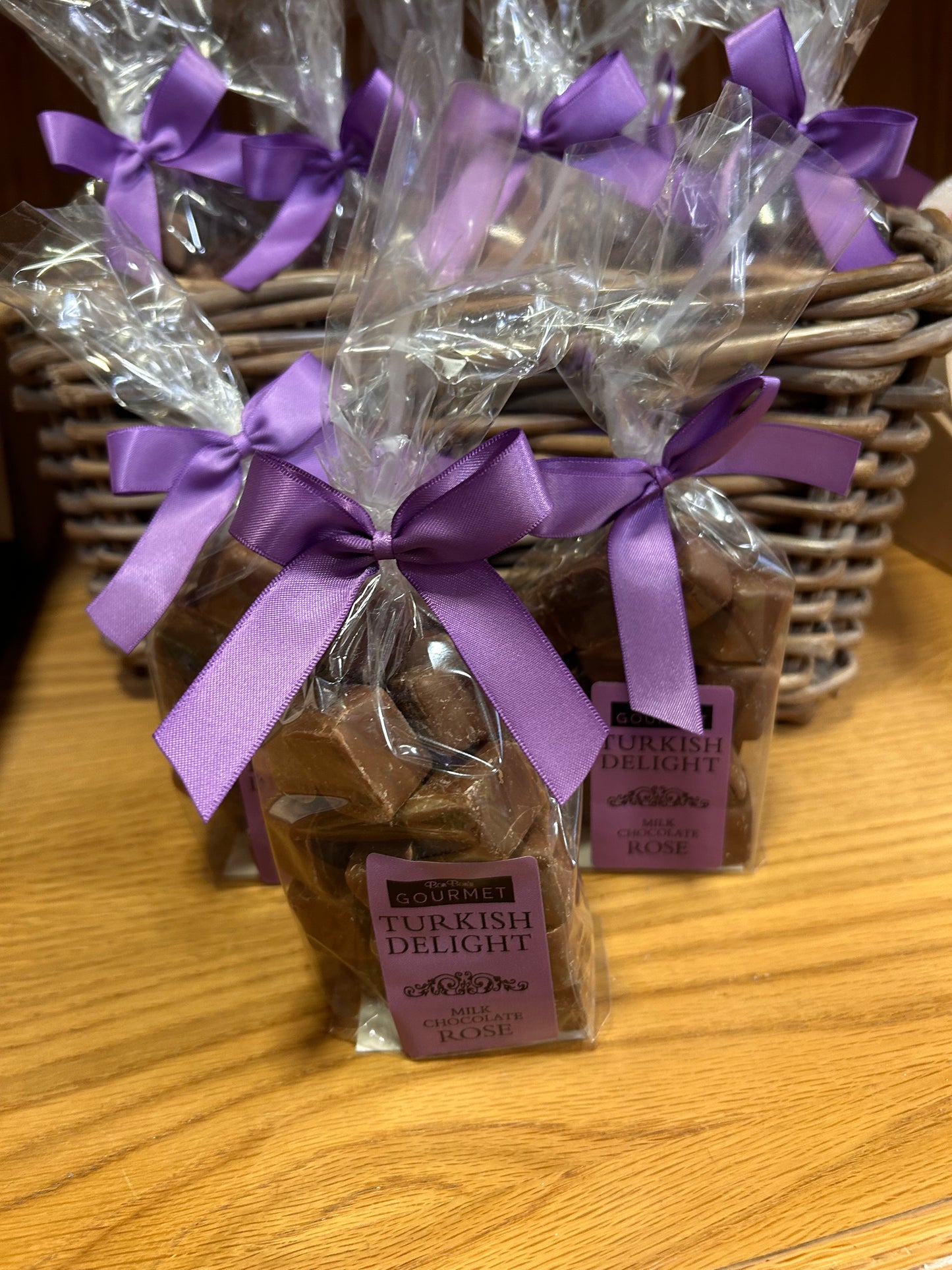 Milk Chocolate Covered Rose Turkish Delight