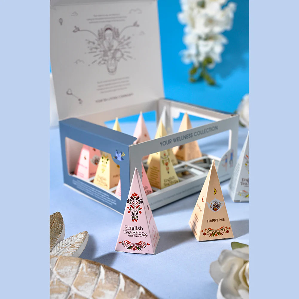 The English Tea Shop - Organic Wellness Collection Tea Gift Set