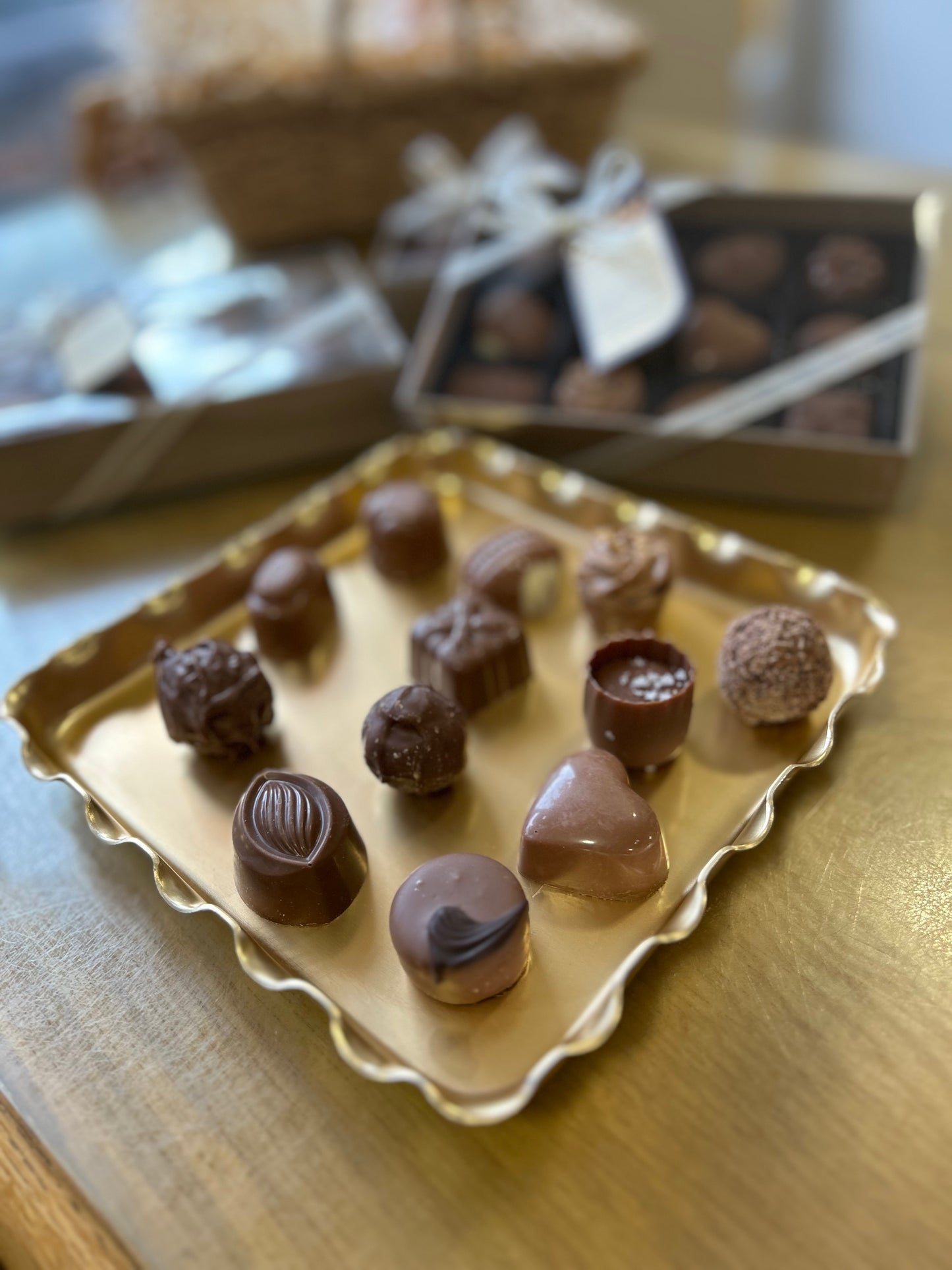 Assorted Chocolate Praline Gift Box