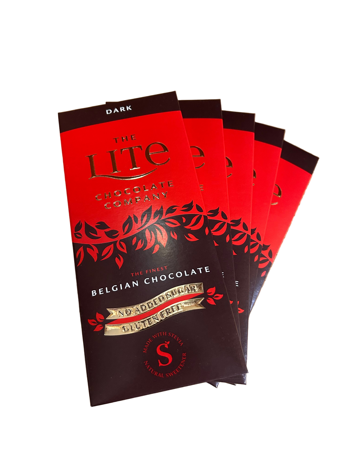 The Lite Chocolate Company Sugar Free Bar 4 Pack