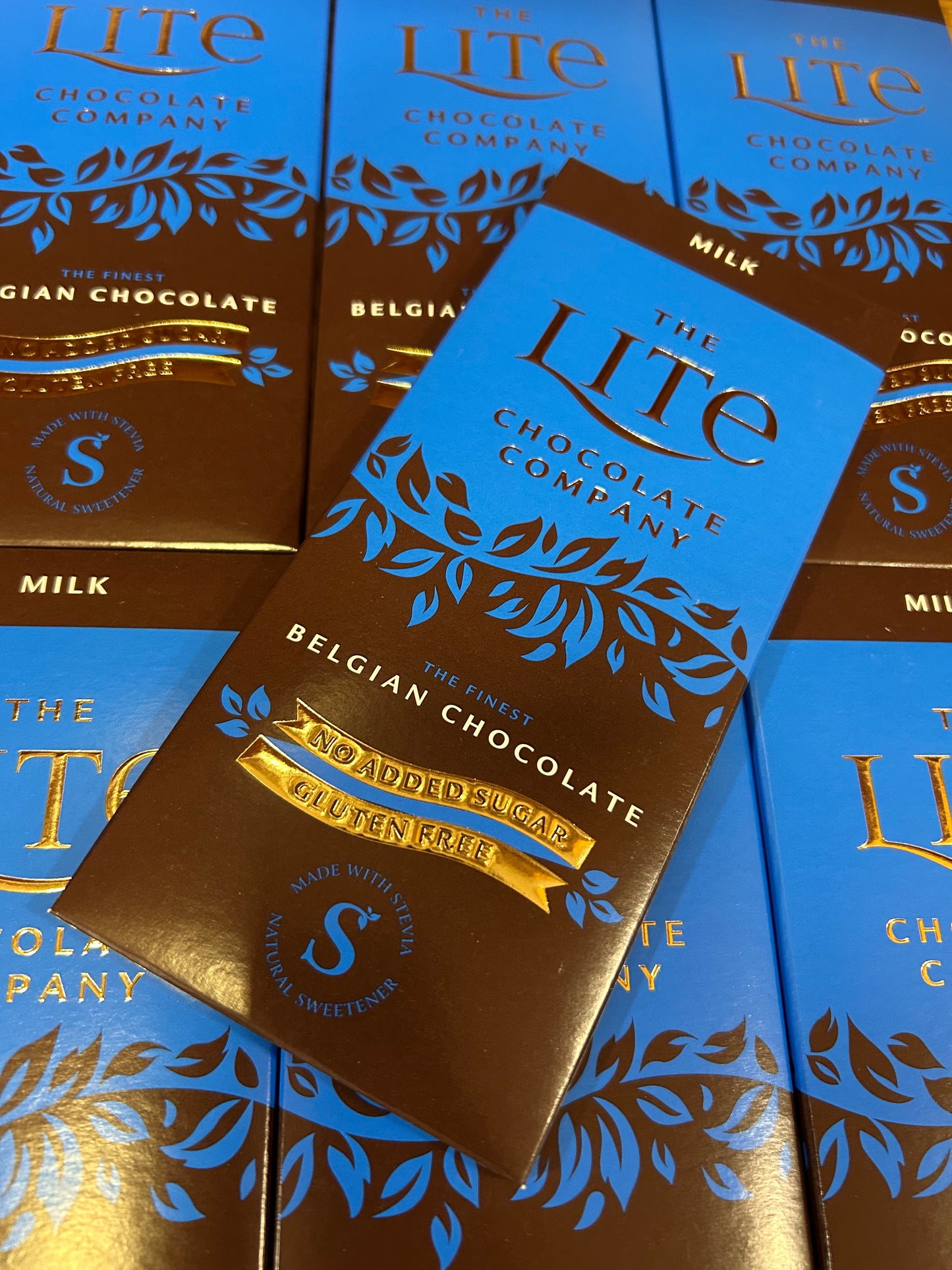 The Lite Chocolate Company Sugar Free Bar 4 Pack