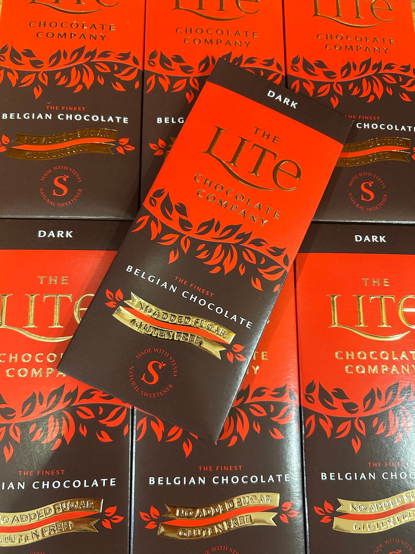 The Lite Chocolate Company Sugar Free Bar 4 Pack