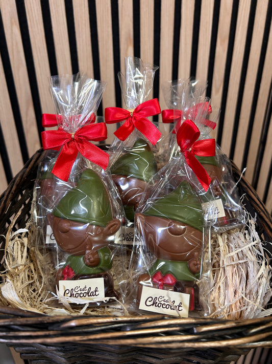 Milk Chocolate Elf Figure