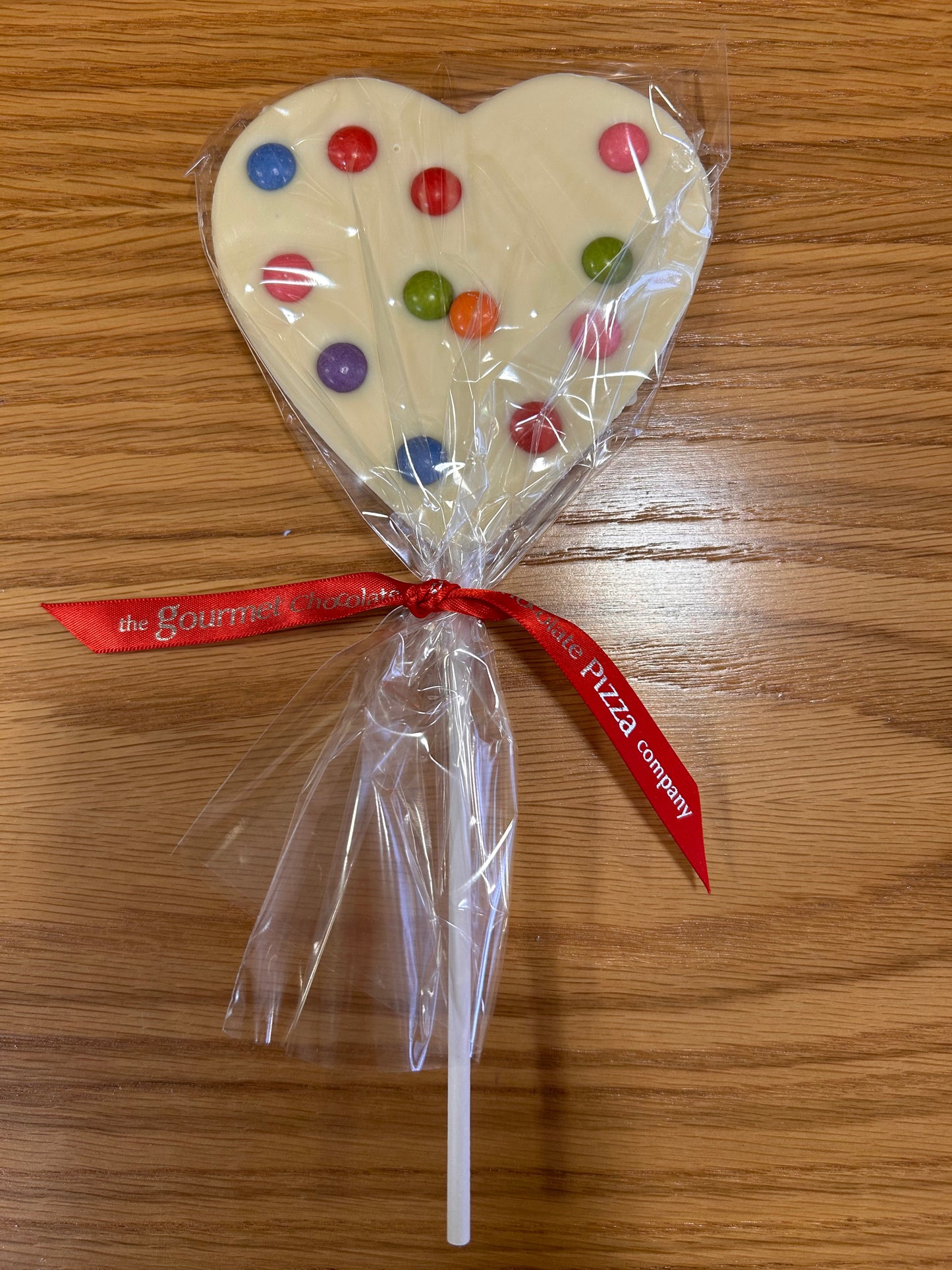 Chocolate Heart Lolly