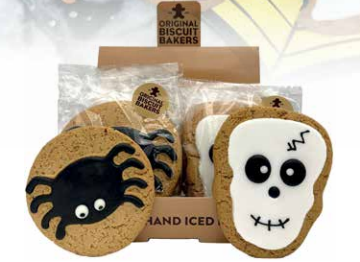 Spooky Gingerbread Biscuit