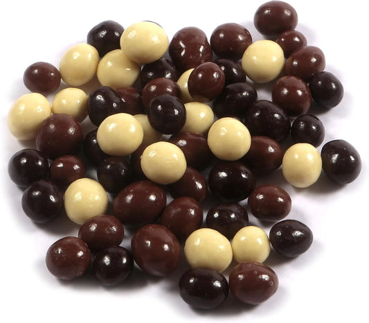 Milk, Dark & White Chocolate Covered Coffee Beans